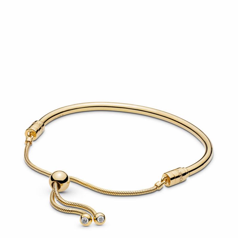 Pandora Shine™ Sliding Bangle Bracelet Gold Egypt XU0347621